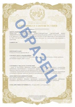 Образец Сертификат СТО 01.064.00220722.2-2020 Селятино Сертификат СТО 01.064.00220722.2-2020 
